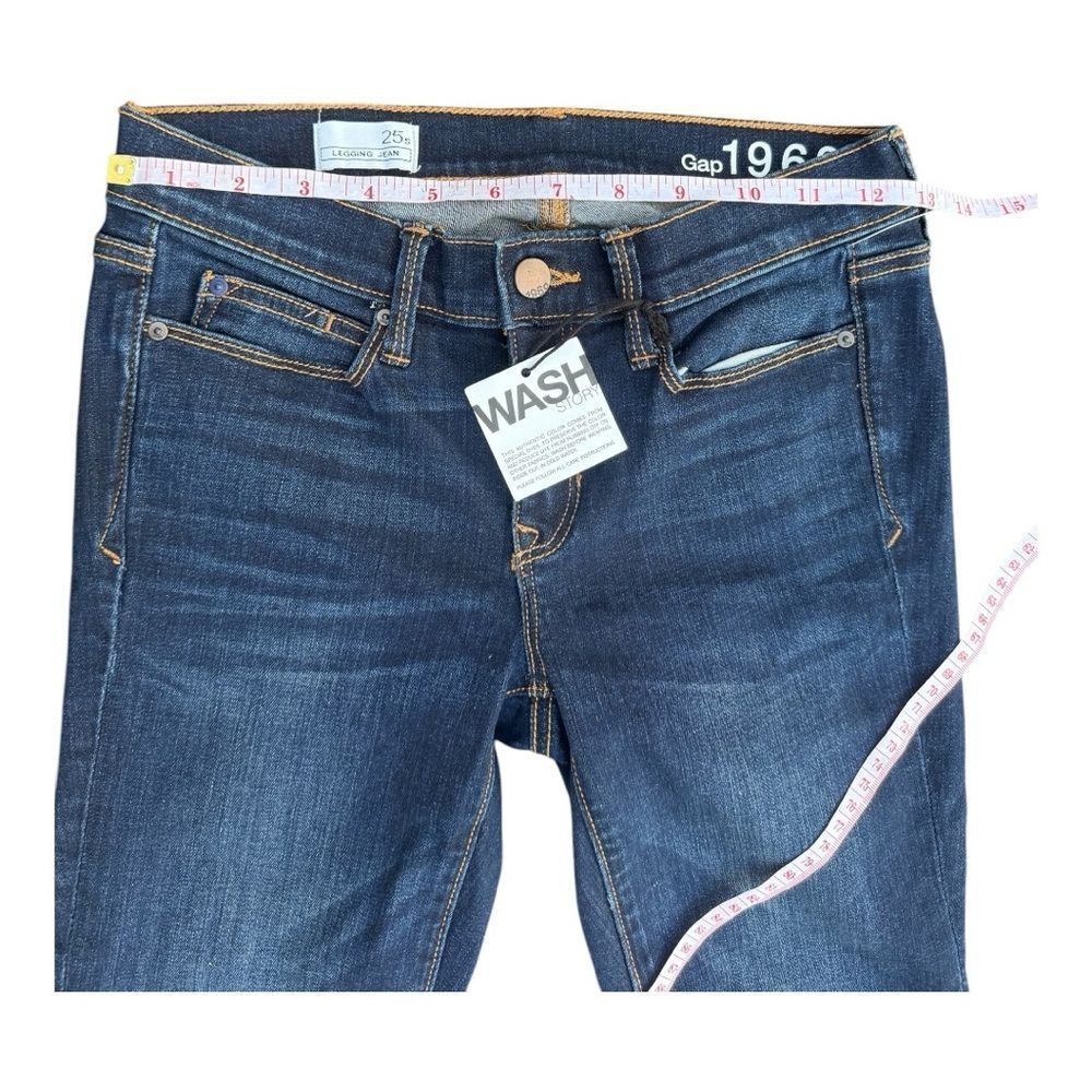 GAP 1969 Legging Jeans Women’s 25 Short Skinny Jeggings NWT - Picture 6 of 8